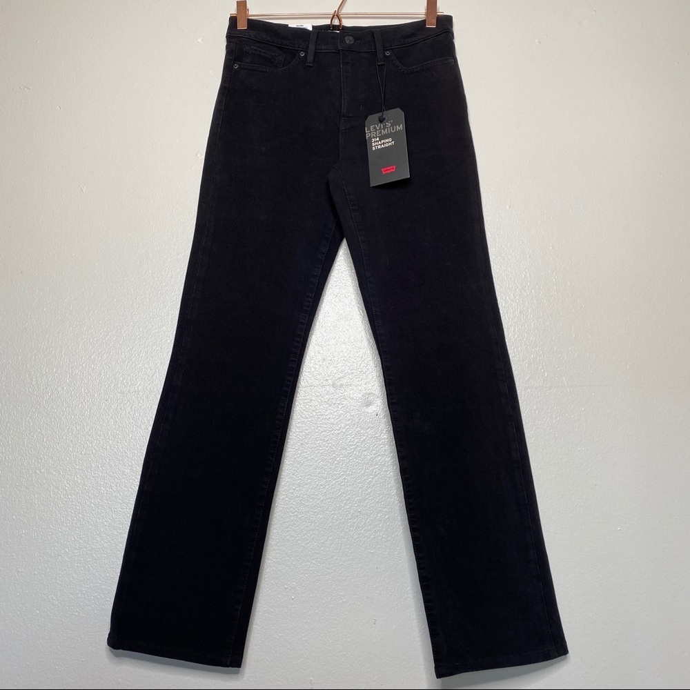 Free People Levis Shaping Straight Jeans - Picture 3 of 8
